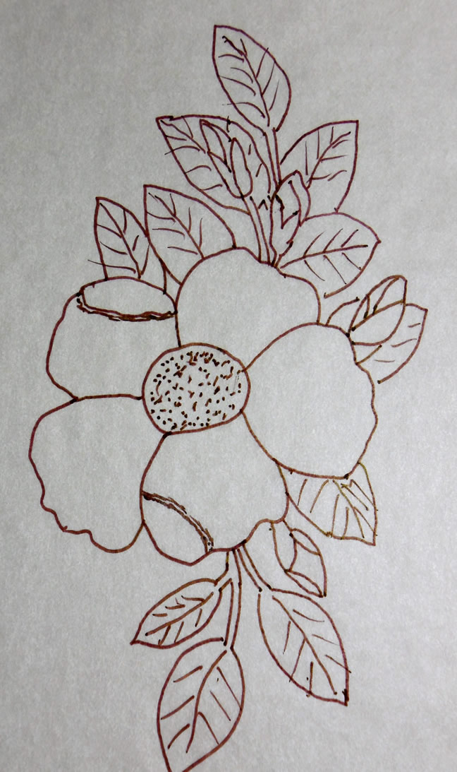 Cherokee Rose pattern